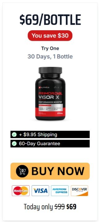 Get Primordial Vigor X Now - 30 Day Risk-Free Trial
